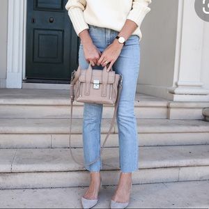 EVERLANE kick crop jeans